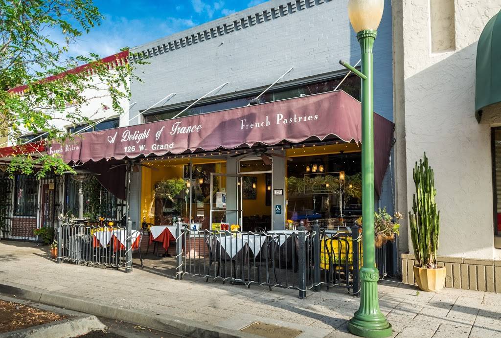 A Delight of France | restaurant | 126 W Grand Ave, Escondido, CA 92025, USA | 7607462644 OR +1 760-746-2644