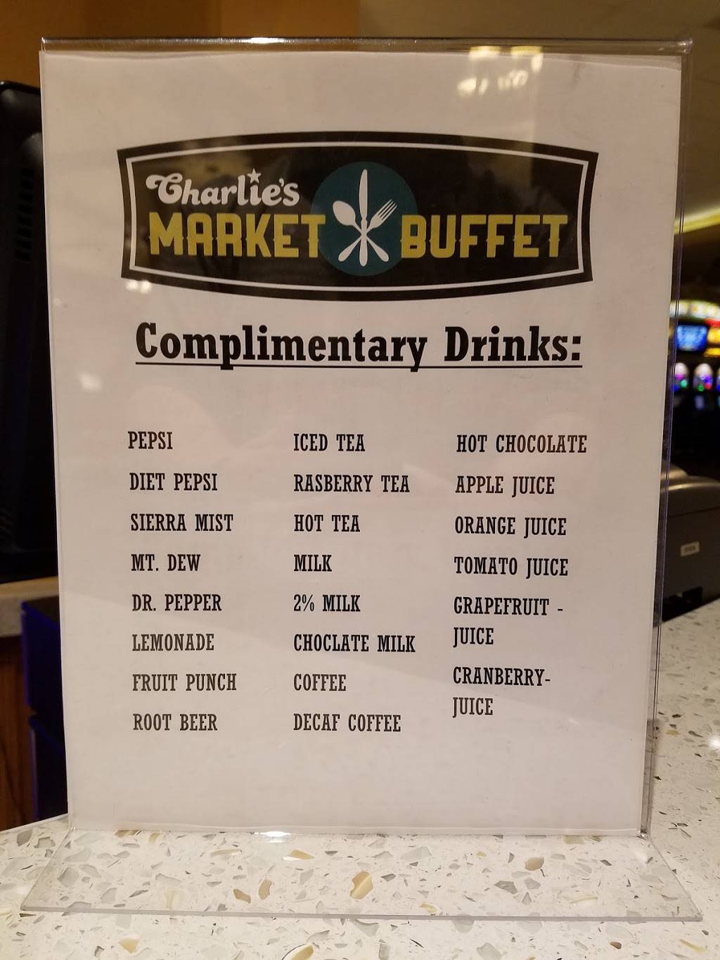 Charlies Market Buffet | restaurant | 4575 Boulder Hwy, Las Vegas, NV 89121, USA | 70295190004211 OR +1 702-951-9000 ext. 4211