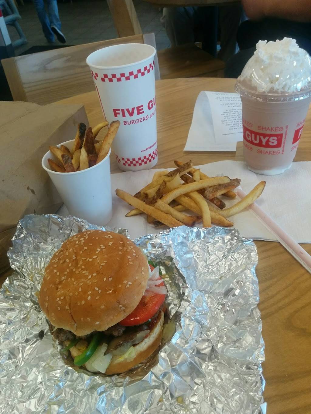 Five Guys | meal takeaway | 2340 E Baseline Rd, Phoenix, AZ 85042, USA | 6022687577 OR +1 602-268-7577