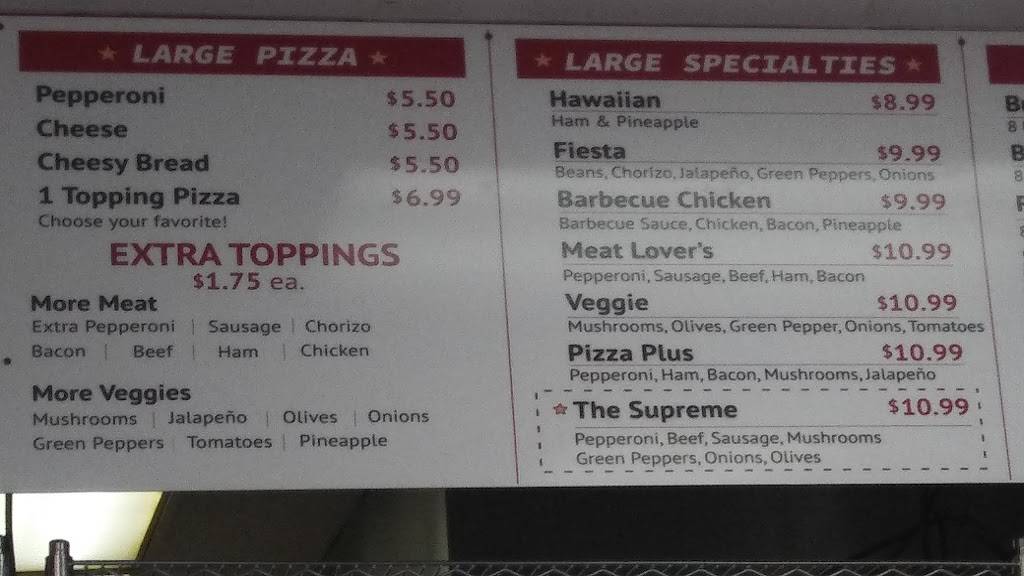 Fast 5 Pizza | restaurant | 1951 E La Habra Blvd, La Habra, CA 90631, USA | 5626915505 OR +1 562-691-5505