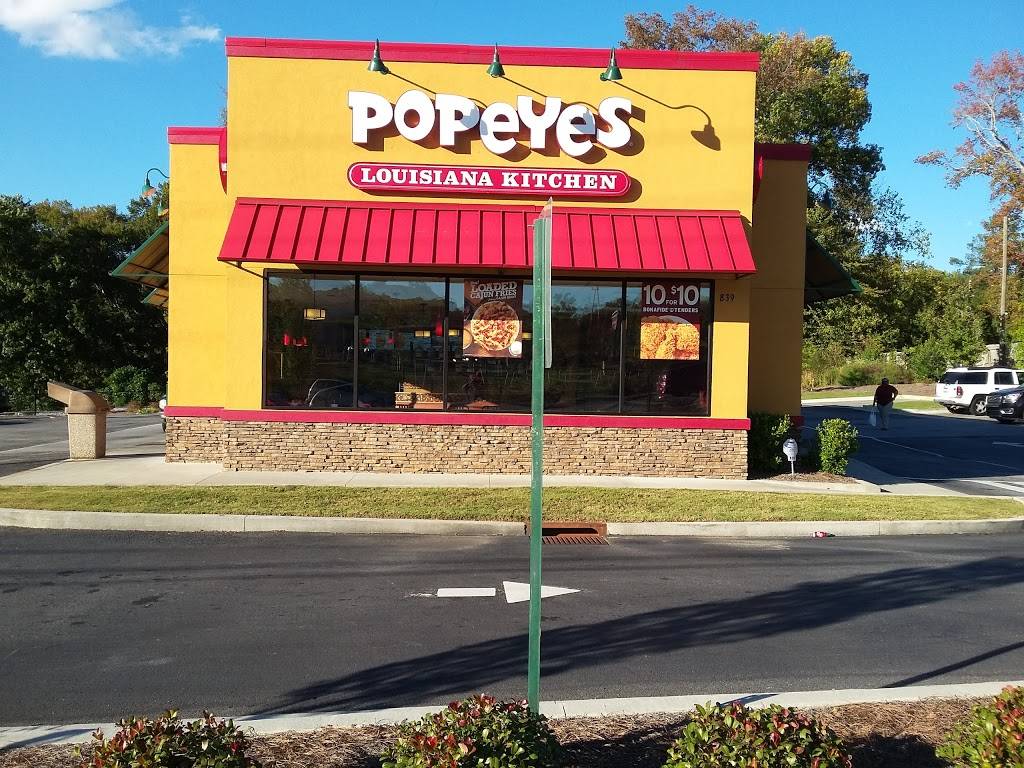 Popeyes Louisiana Kitchen | restaurant | 839 Cleveland Ave SW, Atlanta, GA 30315, USA | 4047660170 OR +1 404-766-0170