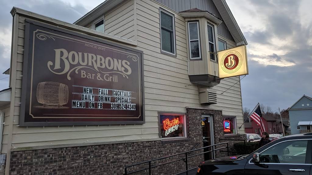 Bourbons Bar & Grill | restaurant | 119 E 22nd Avenue A, Coal Valley, IL 61240, USA | 3095244340 OR +1 309-524-4340