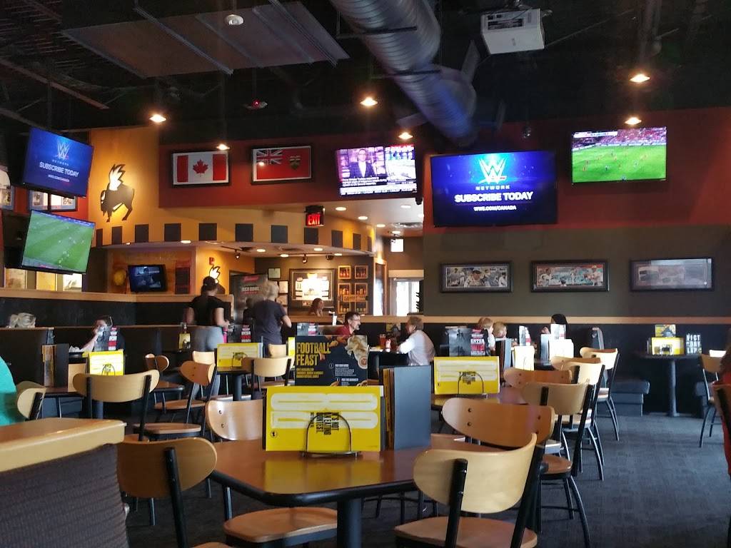 Buffalo Wild Wings | meal takeaway | 1015 Golf Links Rd, Hamilton, ON L9K 1L6, Canada | 9053043759 OR +1 905-304-3759