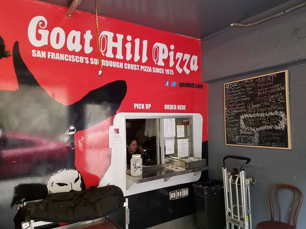 Goat Hill Pizza | meal takeaway | 171 Stillman St, San Francisco, CA 94107, USA | 4159741303 OR +1 415-974-1303