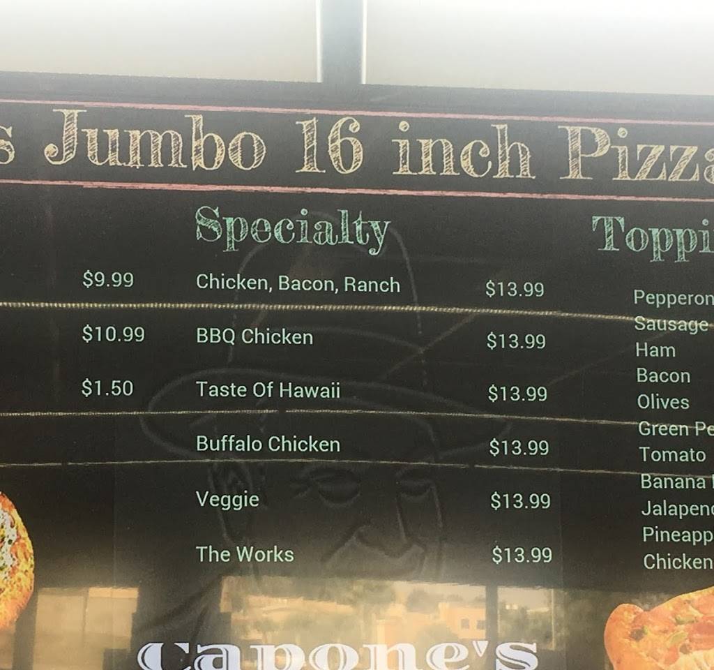 Capones Pizza Company | restaurant | 6550 N Orange Blossom Trail, Mt Dora, FL 32757, USA | 4076745508 OR +1 407-674-5508