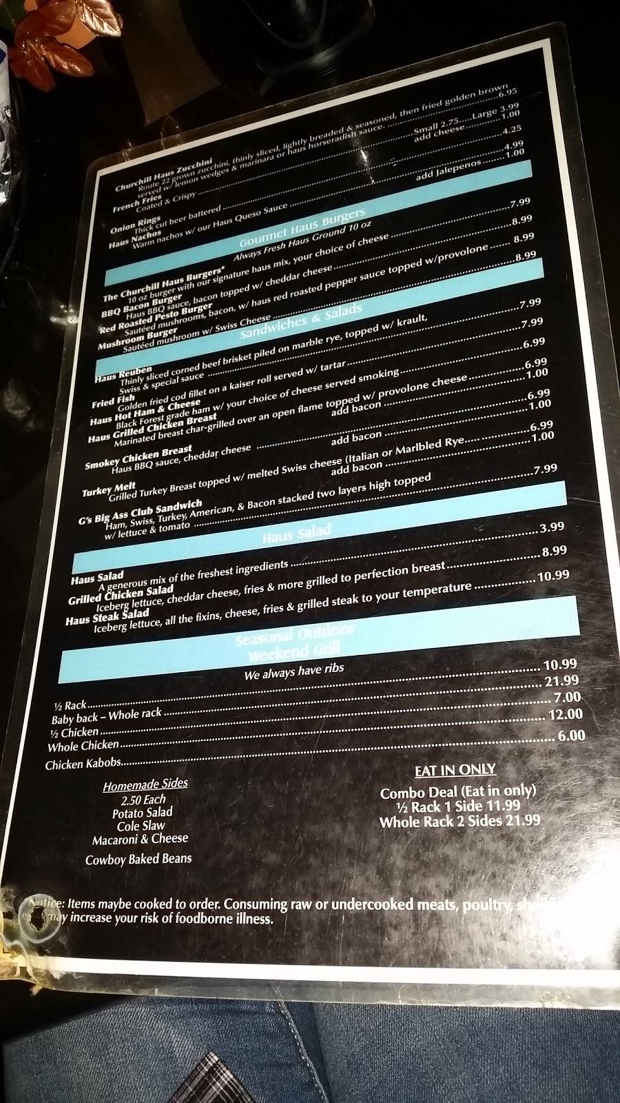 Churchill Haus | restaurant | 700 Brown Ave, Turtle Creek, PA 15145, USA | 4126464570 OR +1 412-646-4570