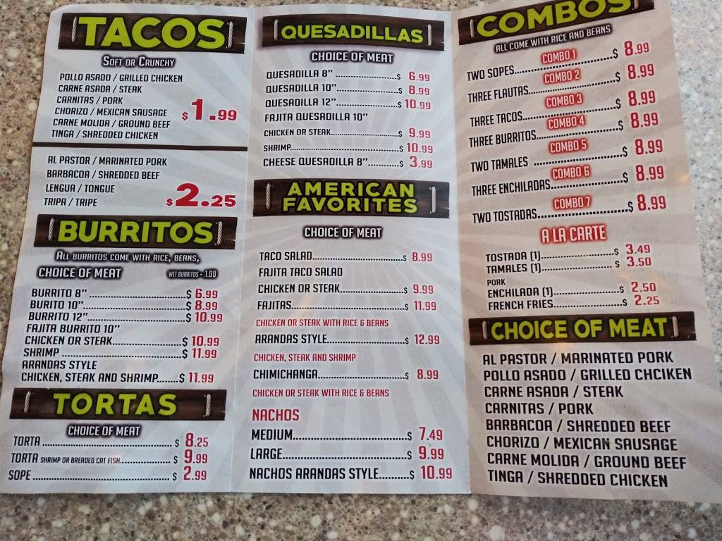 Taqueria Arandas | restaurant | 98 Douglas Ave #10, Holland, MI 49424, USA | 6163777468 OR +1 616-377-7468
