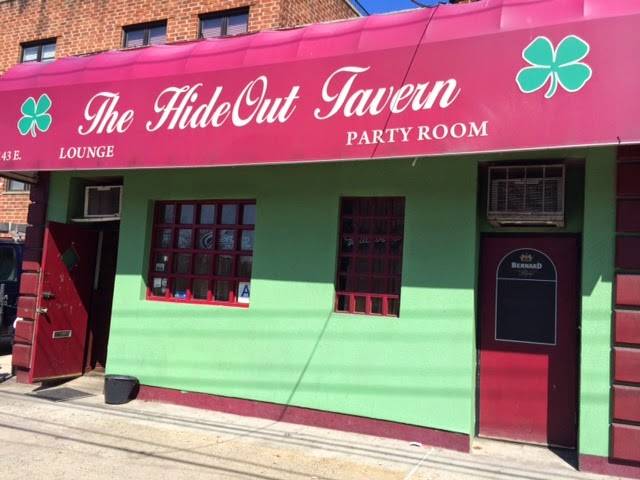 Hideout Tavern | restaurant | 143 E 233rd St, Bronx, NY 10470, USA | 3472751105 OR +1 347-275-1105