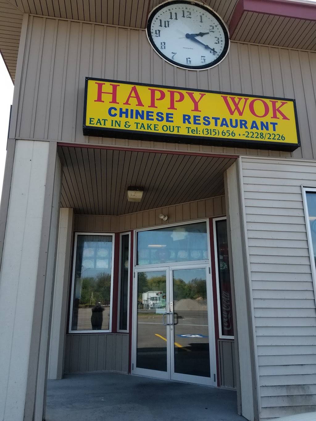 Happy Wok Minoa Inc | restaurant | 89 Hulbert St, Minoa, NY 13116, USA | 3156562228 OR +1 315-656-2228