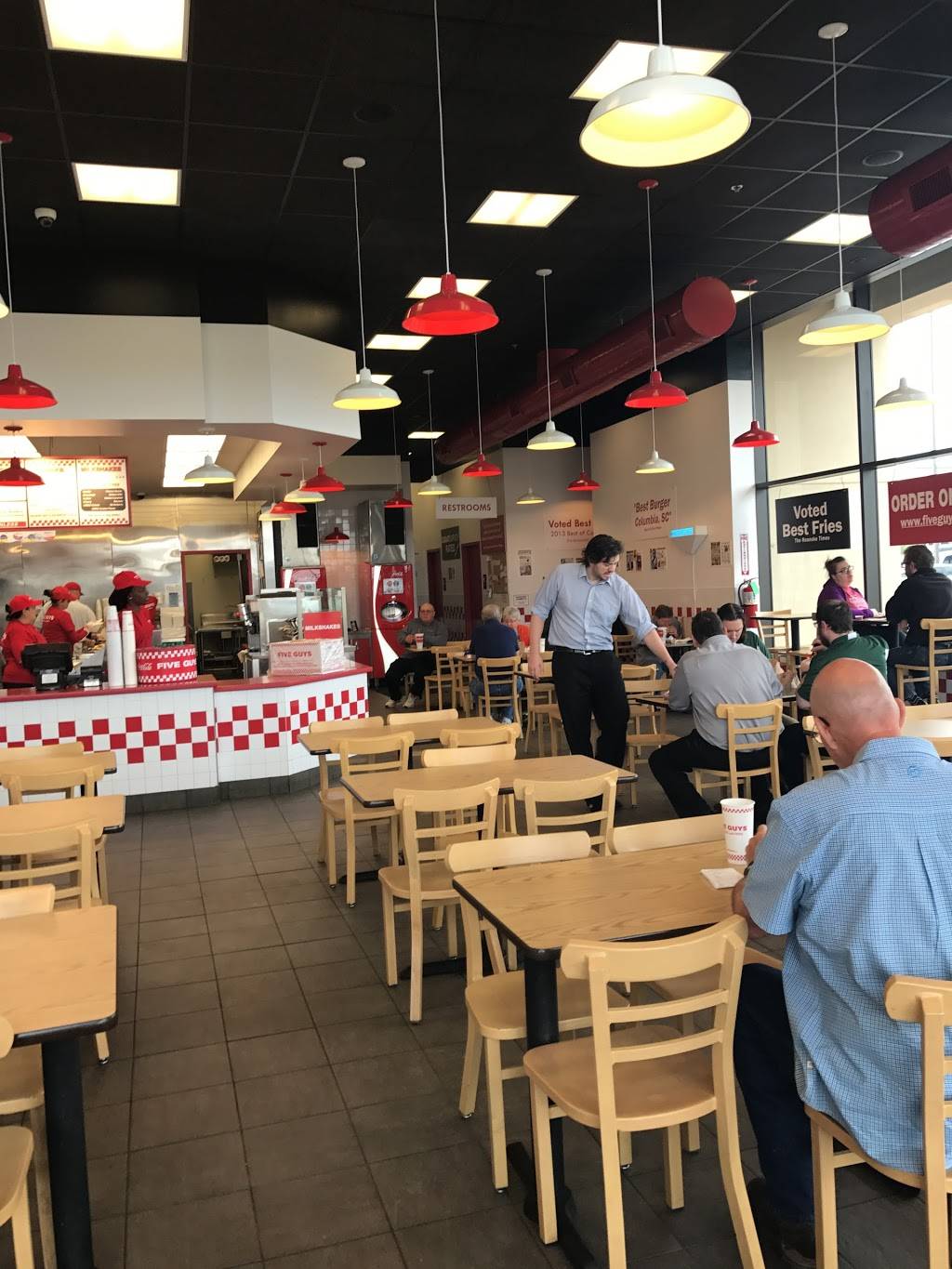 Five Guys | meal takeaway | 2300 W Memorial Rd, Oklahoma City, OK 73134, USA | 4057534554 OR +1 405-753-4554