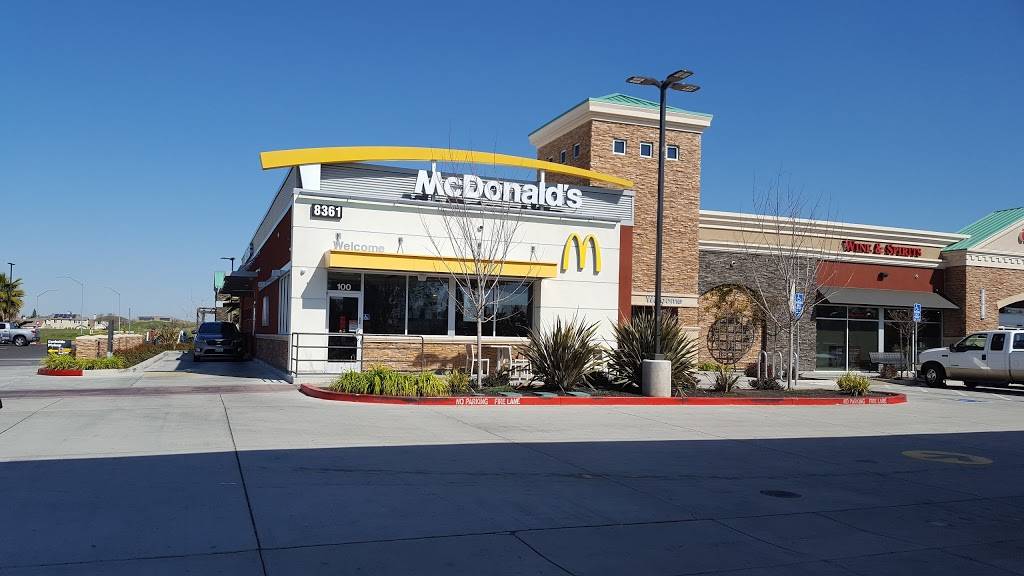 McDonalds | cafe | 8361 Sheldon Rd, Elk Grove, CA 95624, USA | 9166821905 OR +1 916-682-1905