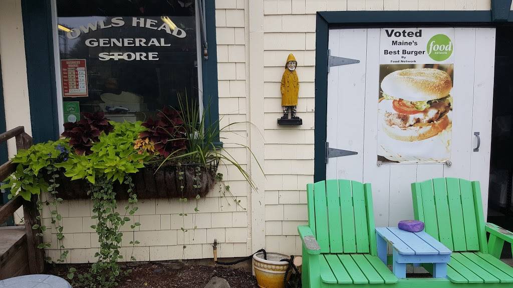 Owls Head General Store | restaurant | 2 S Shore Dr, Owls Head, ME 04854, USA | 2074669046 OR +1 207-466-9046
