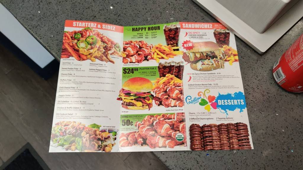 OG Wingz | restaurant | 321 E Alameda Ave Unit #H, Burbank, CA 91502, USA | 8185883578 OR +1 818-588-3578