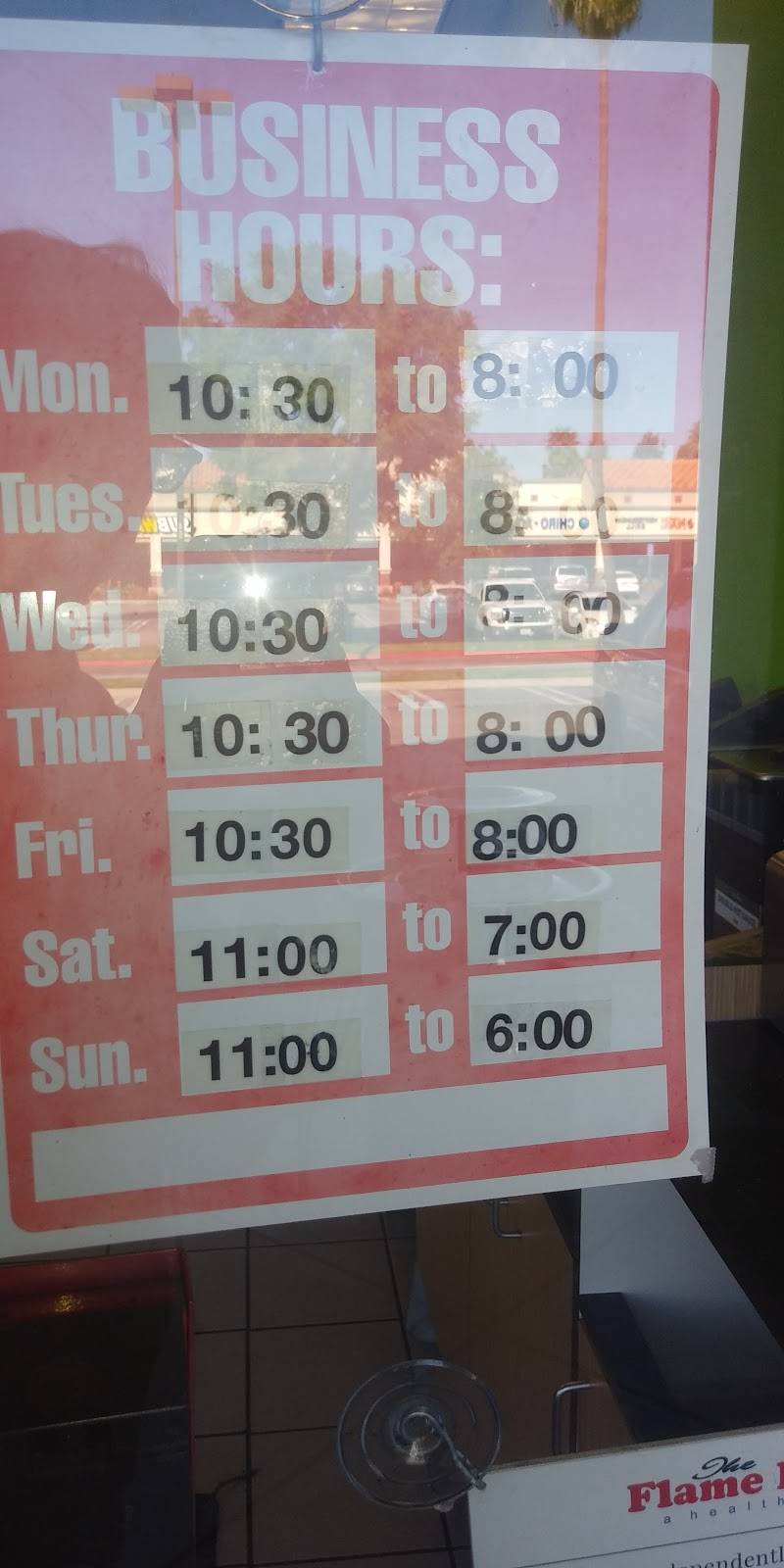 Flame Broiler | restaurant | 4200 Chino Hills Pkwy #125, Chino Hills, CA 91709, USA | 9095973030 OR +1 909-597-3030