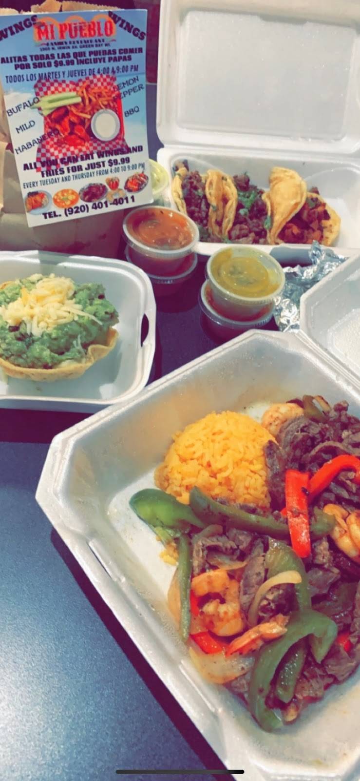 Mi Pueblo Restaurant | restaurant | 1905 N Irwin Ave, Green Bay, WI 54302, USA | 9204014011 OR +1 920-401-4011