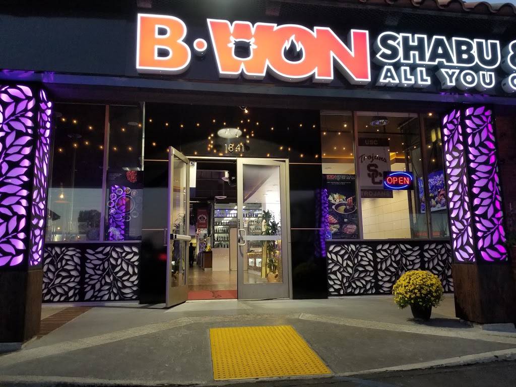 BWON Shabu & BBQ | restaurant | 1841 W Orangethorpe Ave, Fullerton, CA 92833, USA | 7147700837 OR +1 714-770-0837