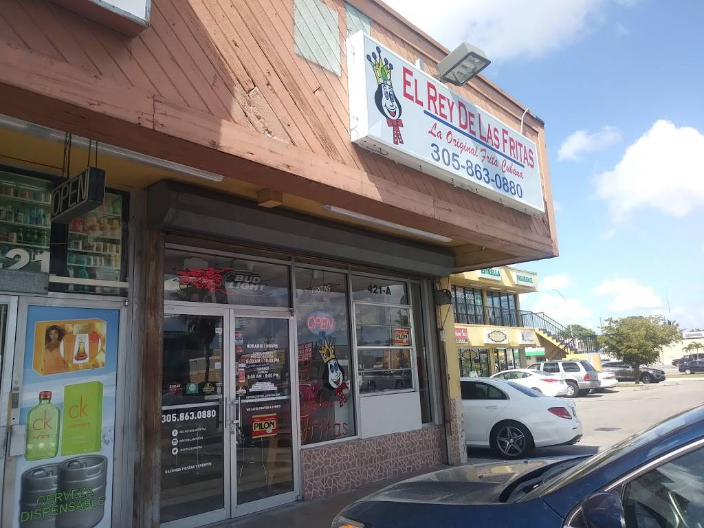 El Rey De Las Fritas | meal delivery | 421 W 29th St, Hialeah, FL 33012, USA | 3058630880 OR +1 305-863-0880