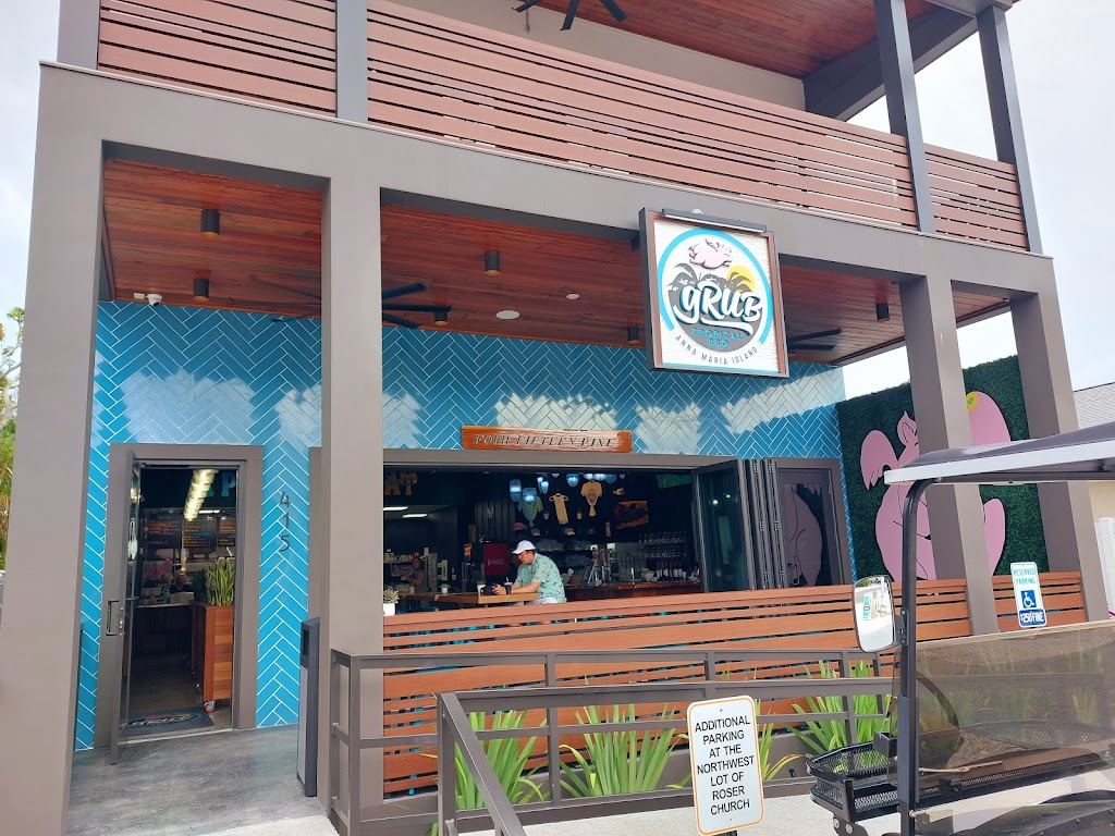 gRub Tropical BBQ | restaurant | 415 Pine Ave, Anna Maria, FL 34216, USA | 9419002874 OR +1 941-900-2874
