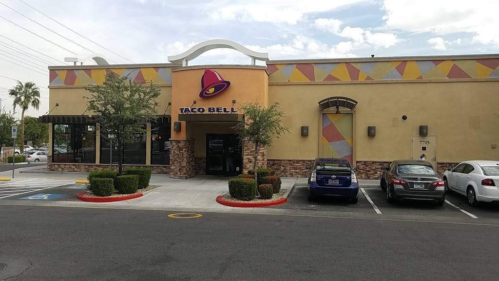 Taco Bell | meal takeaway | 7715 W Sahara Ave, Las Vegas, NV 89117, USA | 7028715086 OR +1 702-871-5086