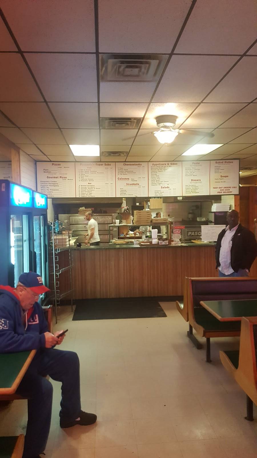 Pasquales Pizza & Carry Out | restaurant | 395 Brick Blvd, Brick, NJ 08723, USA | 7329202224 OR +1 732-920-2224