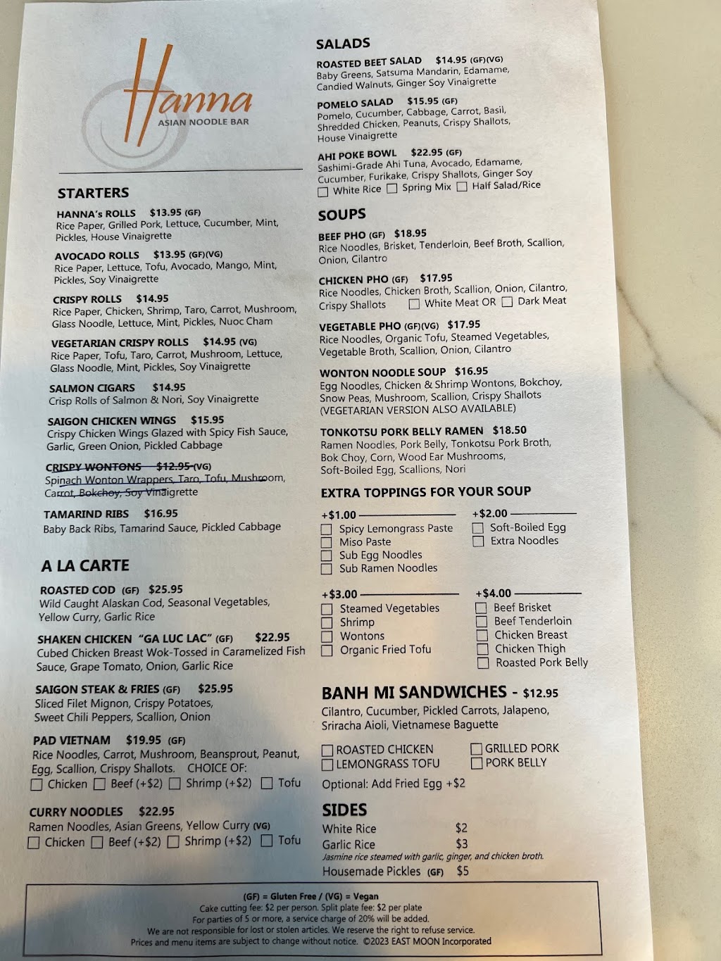 Hanna - Asian Noodle Bar (Downtown) | restaurant | 155 N Santa Cruz Ave, Los Gatos, CA 95030, USA | 4084425172 OR +1 408-442-5172