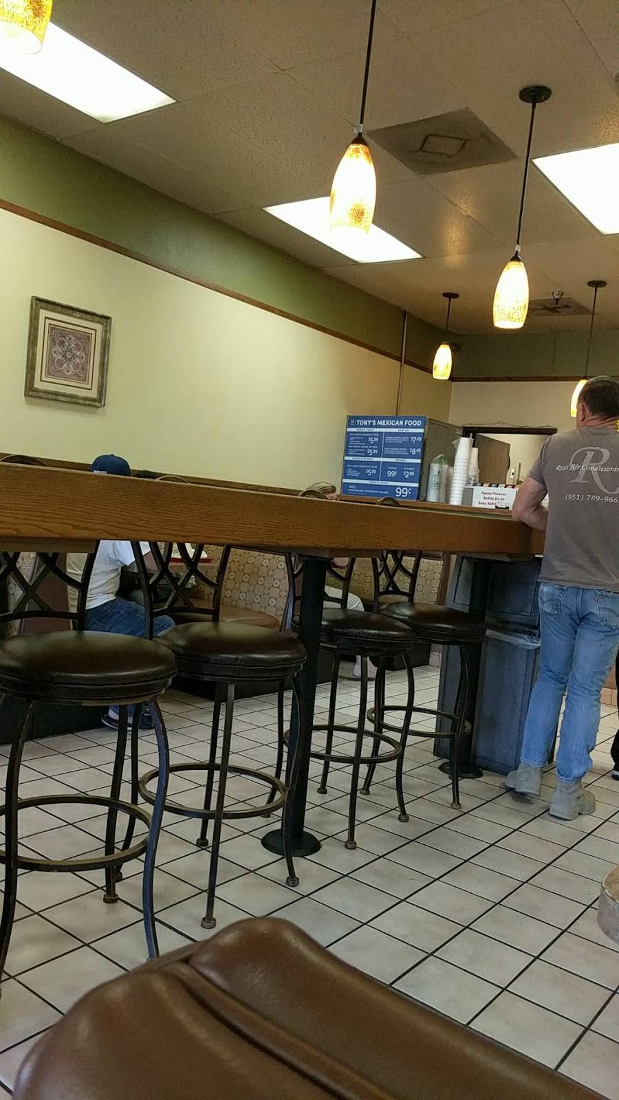 Tonys Mexican Food | restaurant | 3870 Chicago Ave, Riverside, CA 92507, USA | 9517884410 OR +1 951-788-4410