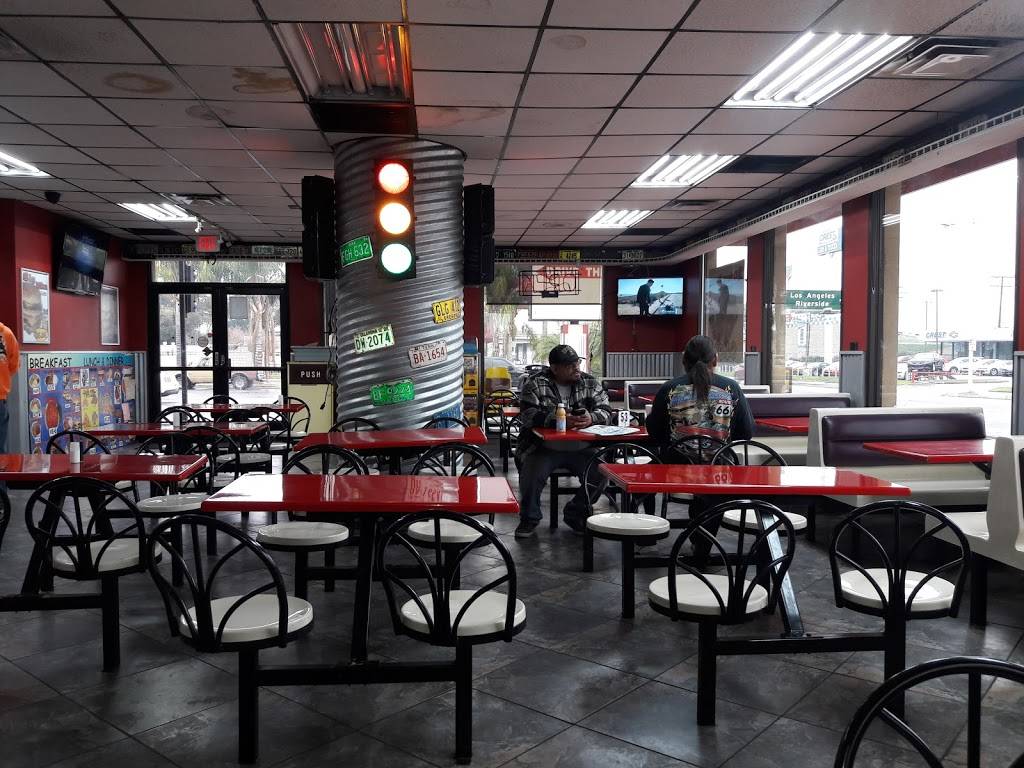 Michaels Burgers | restaurant | 940 W Highland Ave, San Bernardino, CA 92405, USA | 9098811992 OR +1 909-881-1992