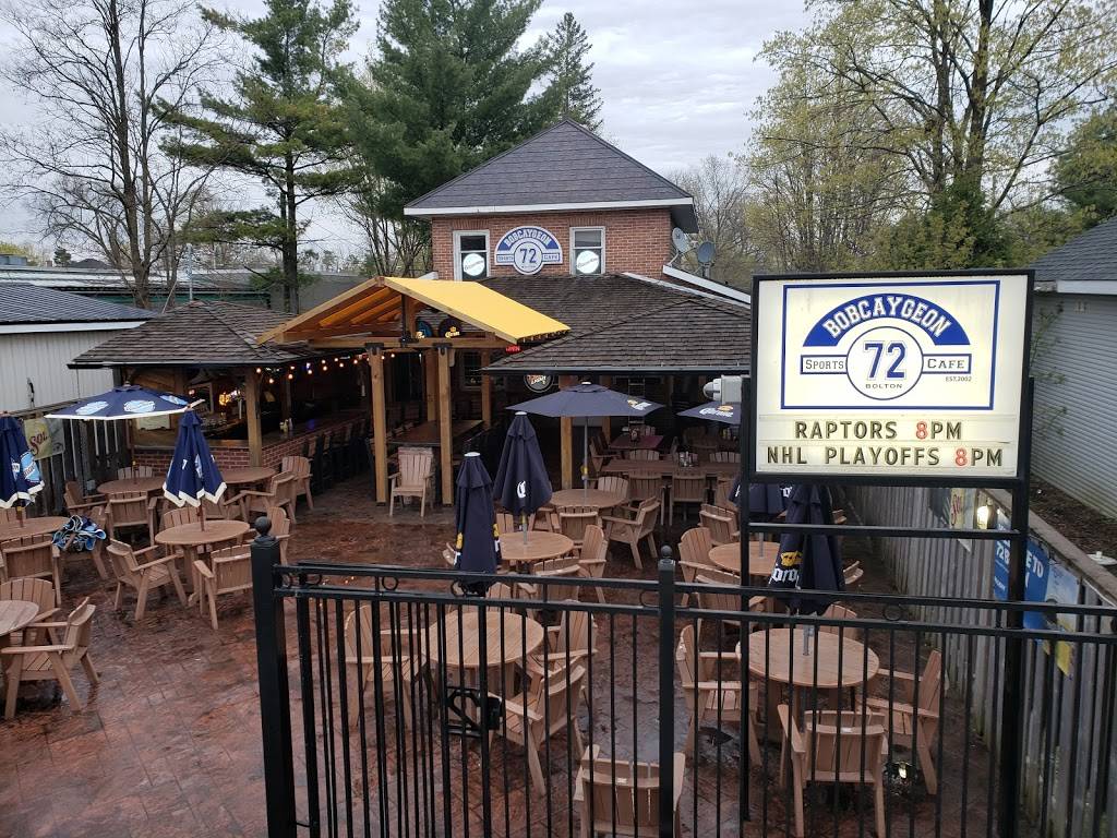 72 Bolton Sports Cafe | restaurant | 72 Bolton St, Bobcaygeon, ON K0M 1A0, Canada | 7057382900 OR +1 705-738-2900