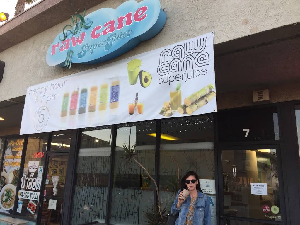 Raw Cane SuperJuice | restaurant | 5301 Sunset Blvd #7, Los Angeles, CA 90027, USA | 3235376611 OR +1 323-537-6611