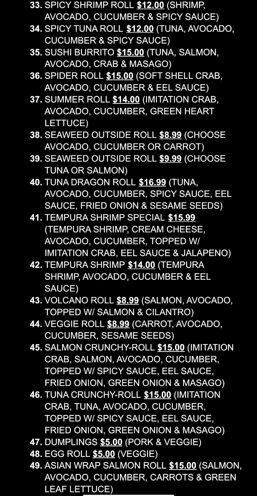 TK Sushi & Asian Food | restaurant | 719 Bennett Ave, Medford, OR 97504, USA | 5416306839 OR +1 541-630-6839