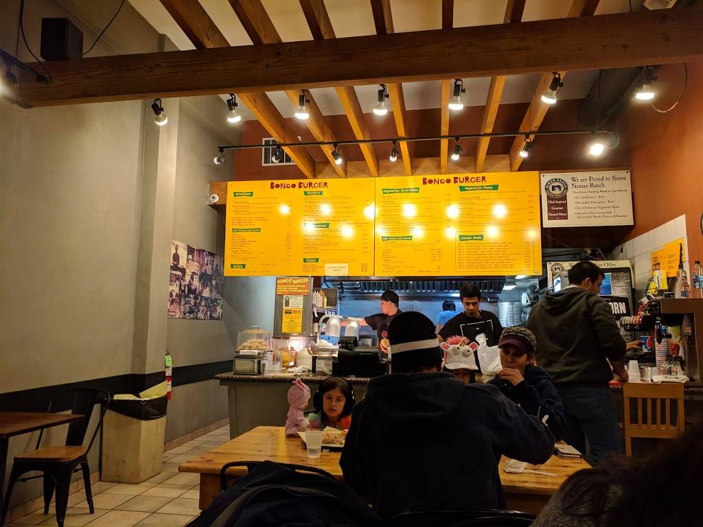 Bongo Burger | restaurant | 1839 Euclid Ave, Berkeley, CA 94709, USA | 5105483400 OR +1 510-548-3400