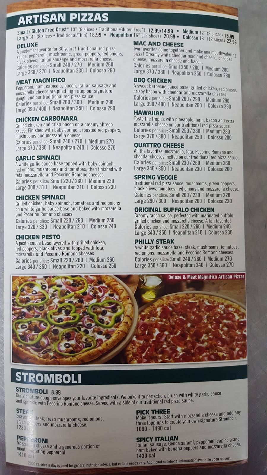 Vocelli Pizza | meal delivery | 1025 Washington Pike, Bridgeville, PA 15017, USA | 4122215622 OR +1 412-221-5622