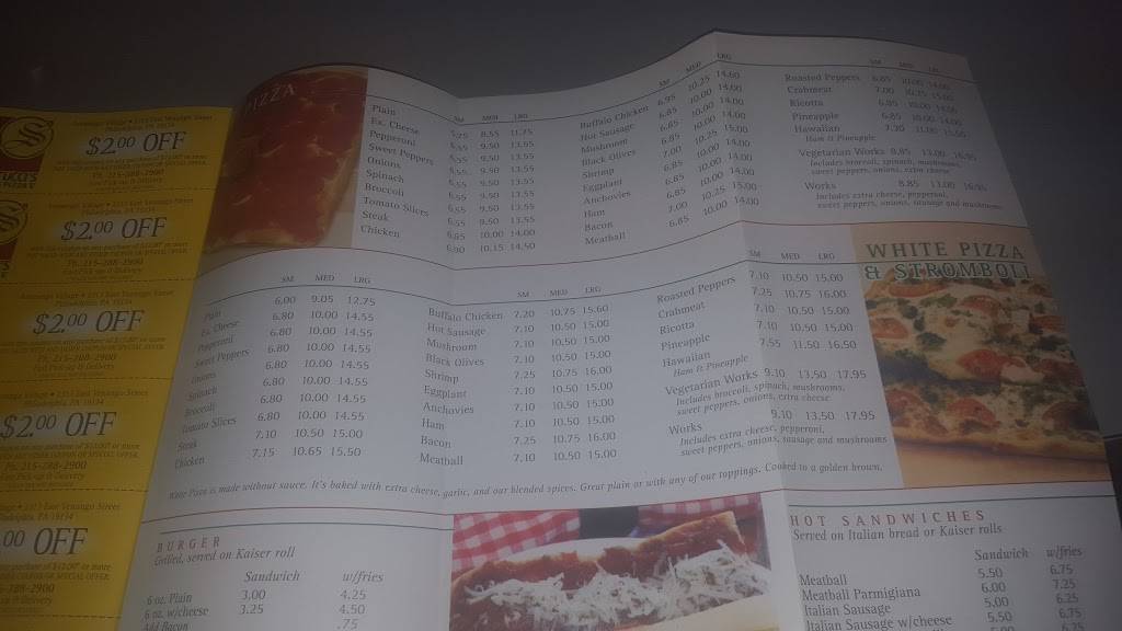 Santucci Square Pizza V | restaurant | 2313 E Venango St, Philadelphia, PA 19134, USA | 2152882900 OR +1 215-288-2900