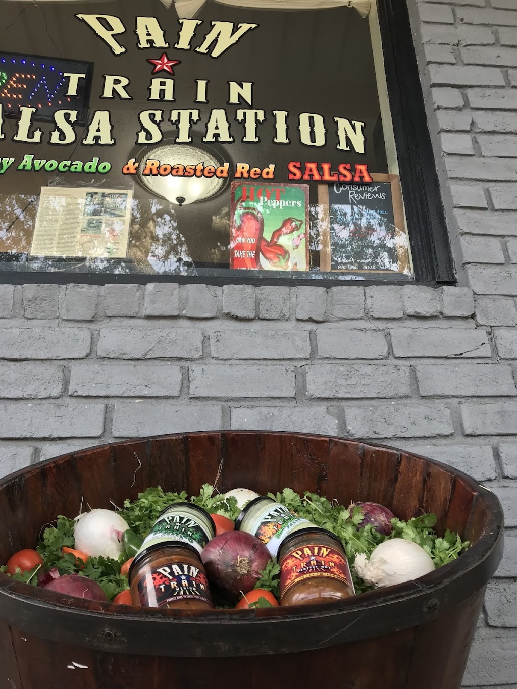 Pain Train Salsa | meal takeaway | 403 W Main St, Tomball, TX 77357, USA | 8322124375 OR +1 832-212-4375