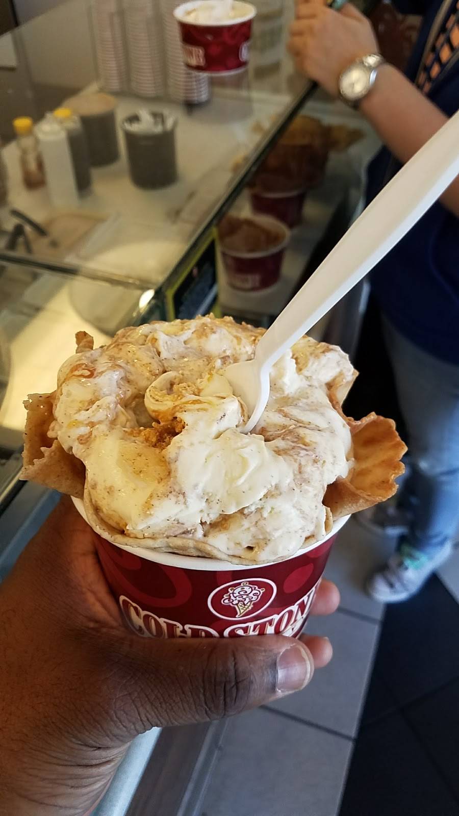 Cold Stone Creamery | bakery | 27071 McBean Pkwy Ste 3B, Santa Clarita, CA 91355, USA | 6612534123 OR +1 661-253-4123