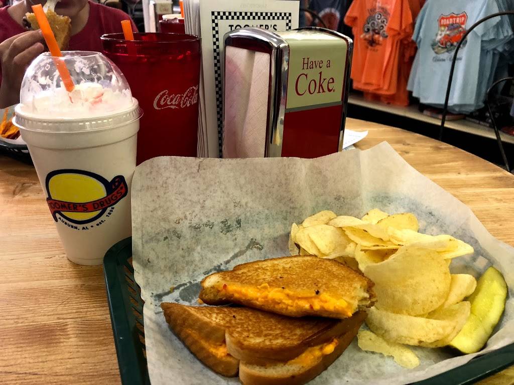 Toomers Drugs | restaurant | 100 N College St, Auburn, AL 36830, USA | 3348873488 OR +1 334-887-3488