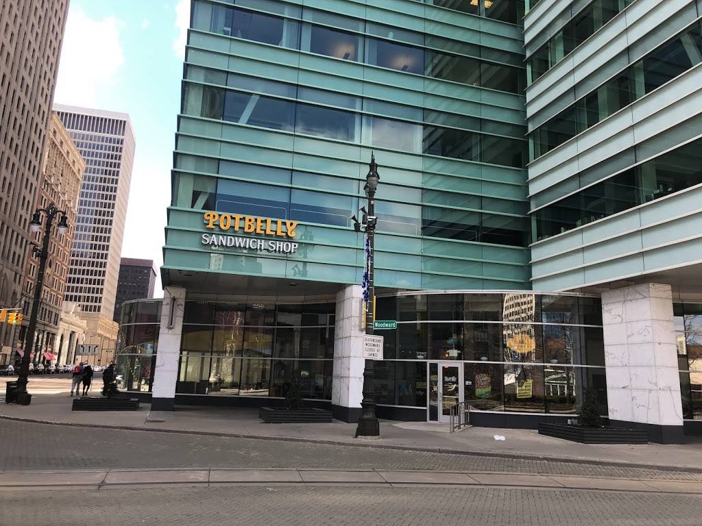 Potbelly Sandwich Shop | restaurant | 777 Woodward Ave Suite 150, Detroit, MI 48226, USA | 3133094197 OR +1 313-309-4197