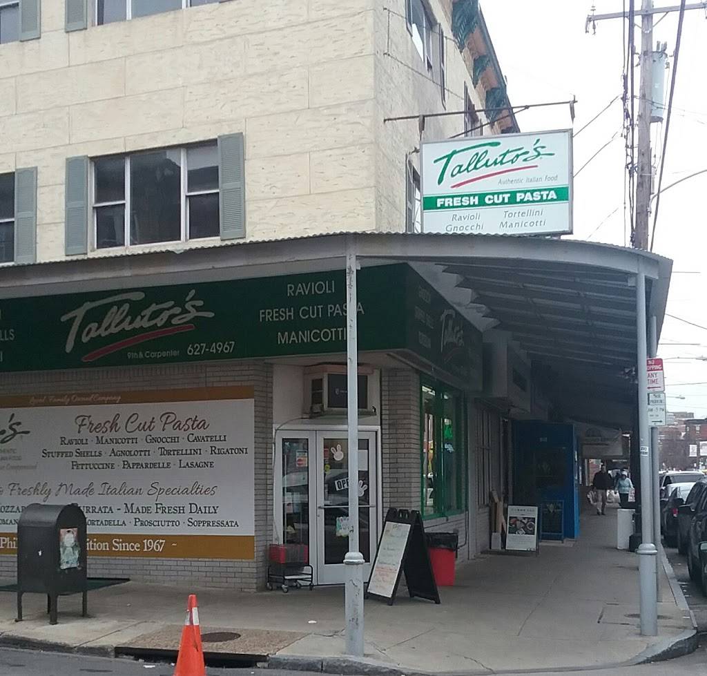 Tallutos Authentic Italian Fd | restaurant | 944 S 9th St, Philadelphia, PA 19147, USA | 2156274967 OR +1 215-627-4967