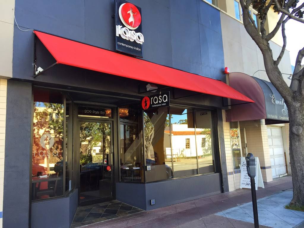 RASA | restaurant | 209 Park Rd, Burlingame, CA 94010, USA | 6503407272 OR +1 650-340-7272