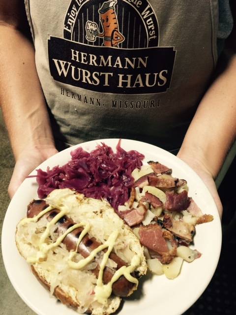 Hermann Wurst Haus | restaurant | 234 E 1st St, Hermann, MO 65041, USA | 5734862266 OR +1 573-486-2266