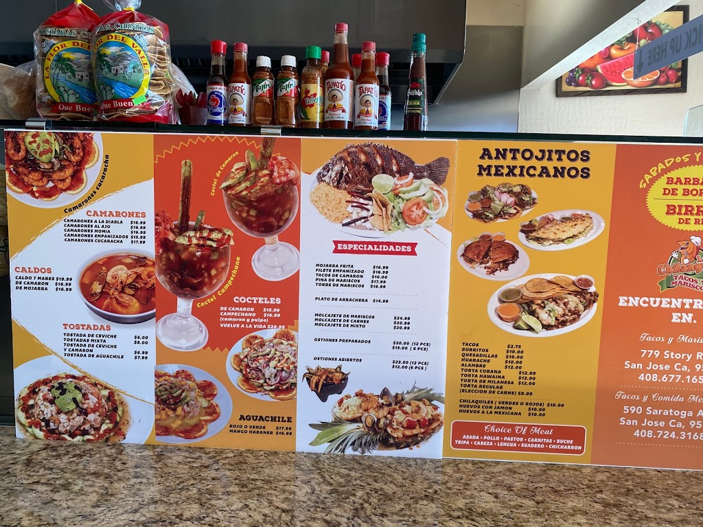 Mariscos La Chilangita | restaurant | 779 Story Rd #20, San Jose, CA 95122, USA | 4086771653 OR +1 408-677-1653