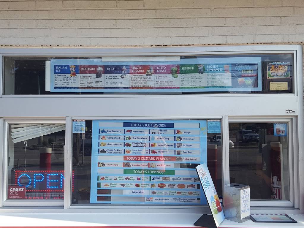 Ritas Italian Ice & Frozen Custard | restaurant | 427 McNeilly Rd, Pittsburgh, PA 15226, USA | 4125631577 OR +1 412-563-1577