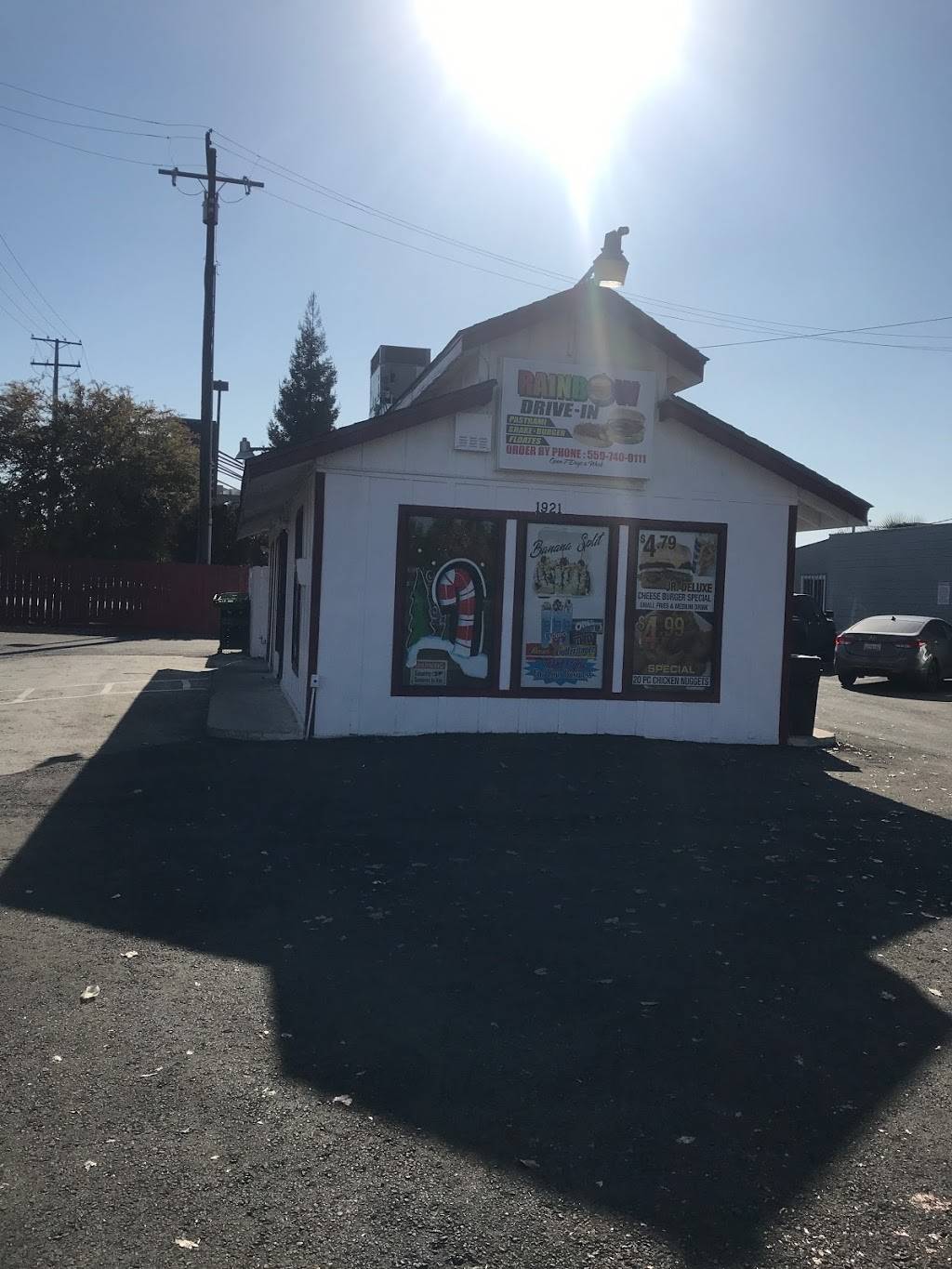 Rainbow drive in #2 | restaurant | 1921 W Tulare Ave, Visalia, CA 93277, USA | 5597400111 OR +1 559-740-0111