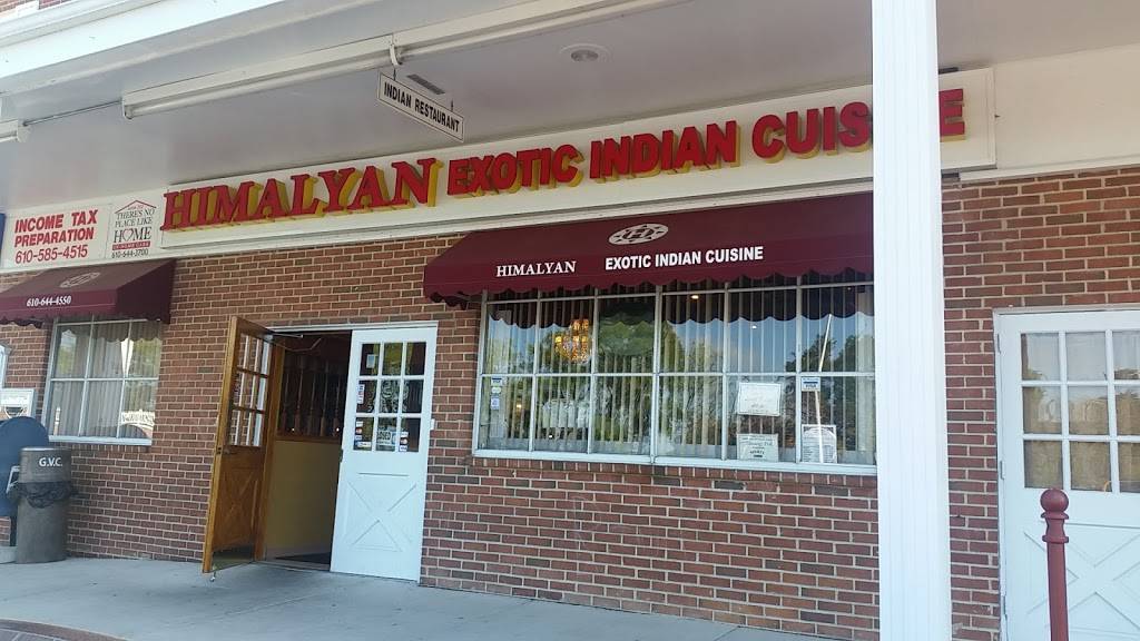 Himalayan Exotic Indian Cuisine | restaurant | 81 Lancaster Ave, Malvern, PA 19355, USA | 6106444550 OR +1 610-644-4550