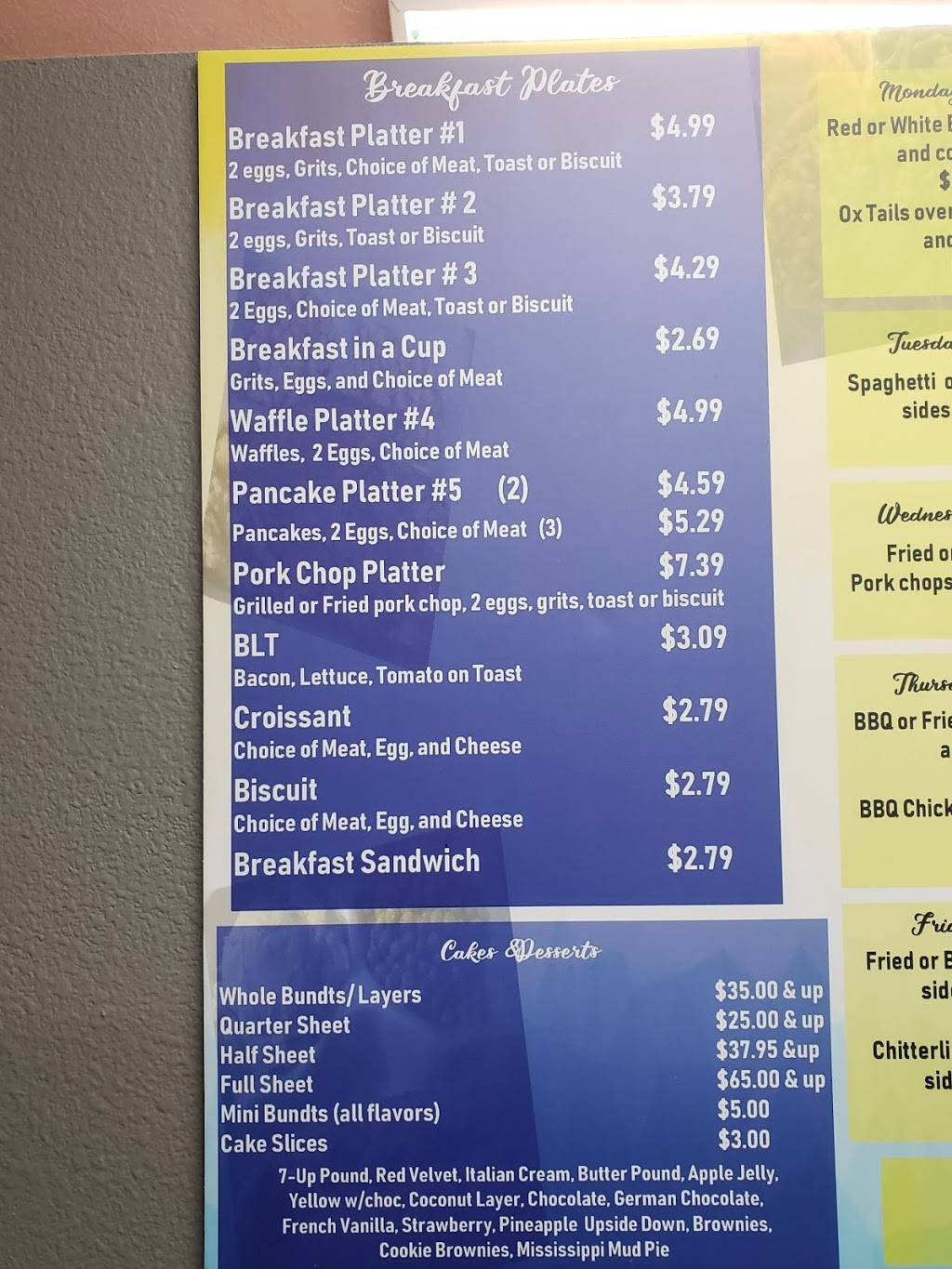 Mr.Bakers Man | restaurant | 8475 Sara Pkwy, Baton Rouge, LA 70807, USA | 2252505432 OR +1 225-250-5432