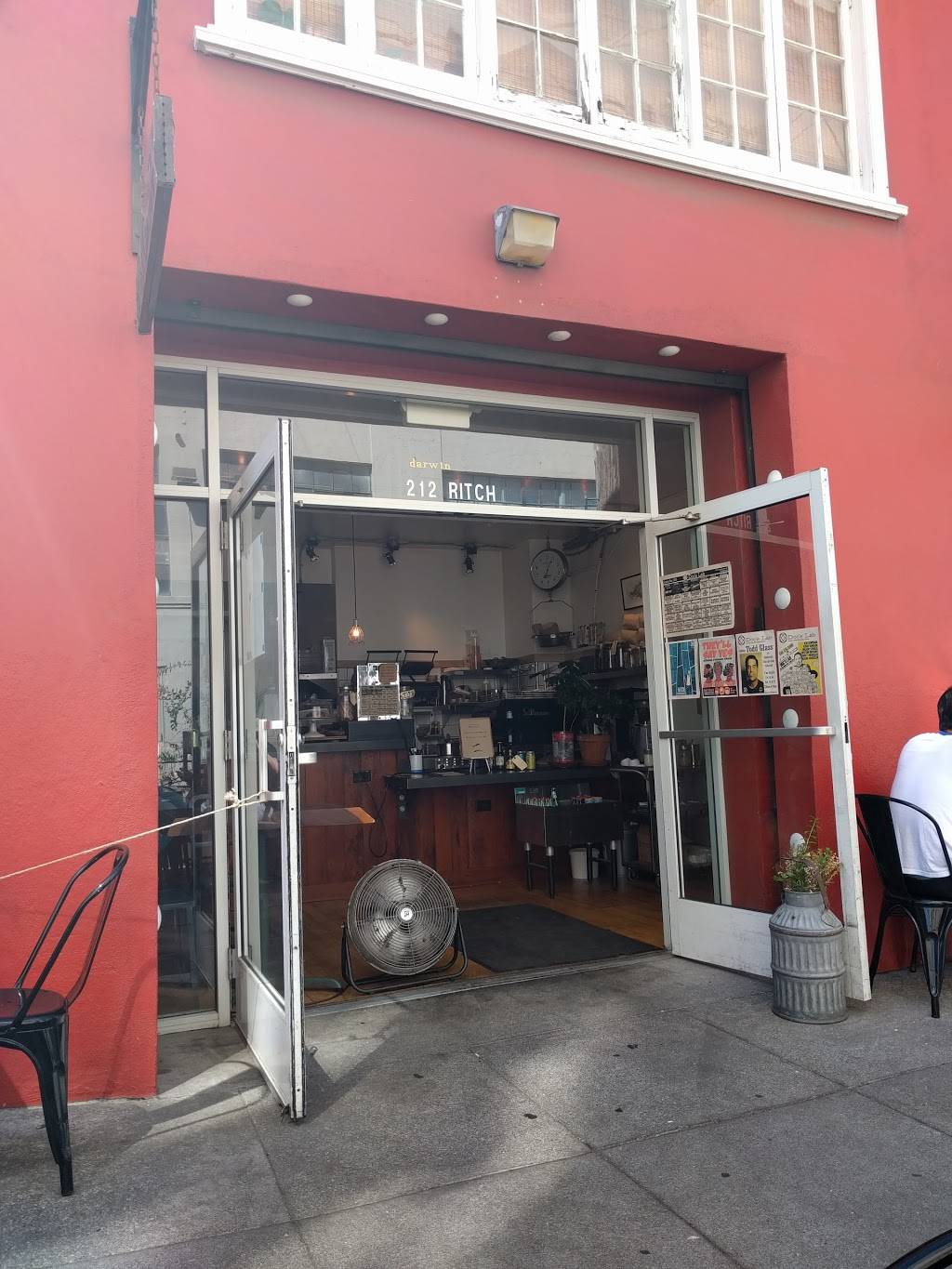 Darwin Cafe | cafe | 212 Ritch St, San Francisco, CA 94107, USA | 4158008668 OR +1 415-800-8668
