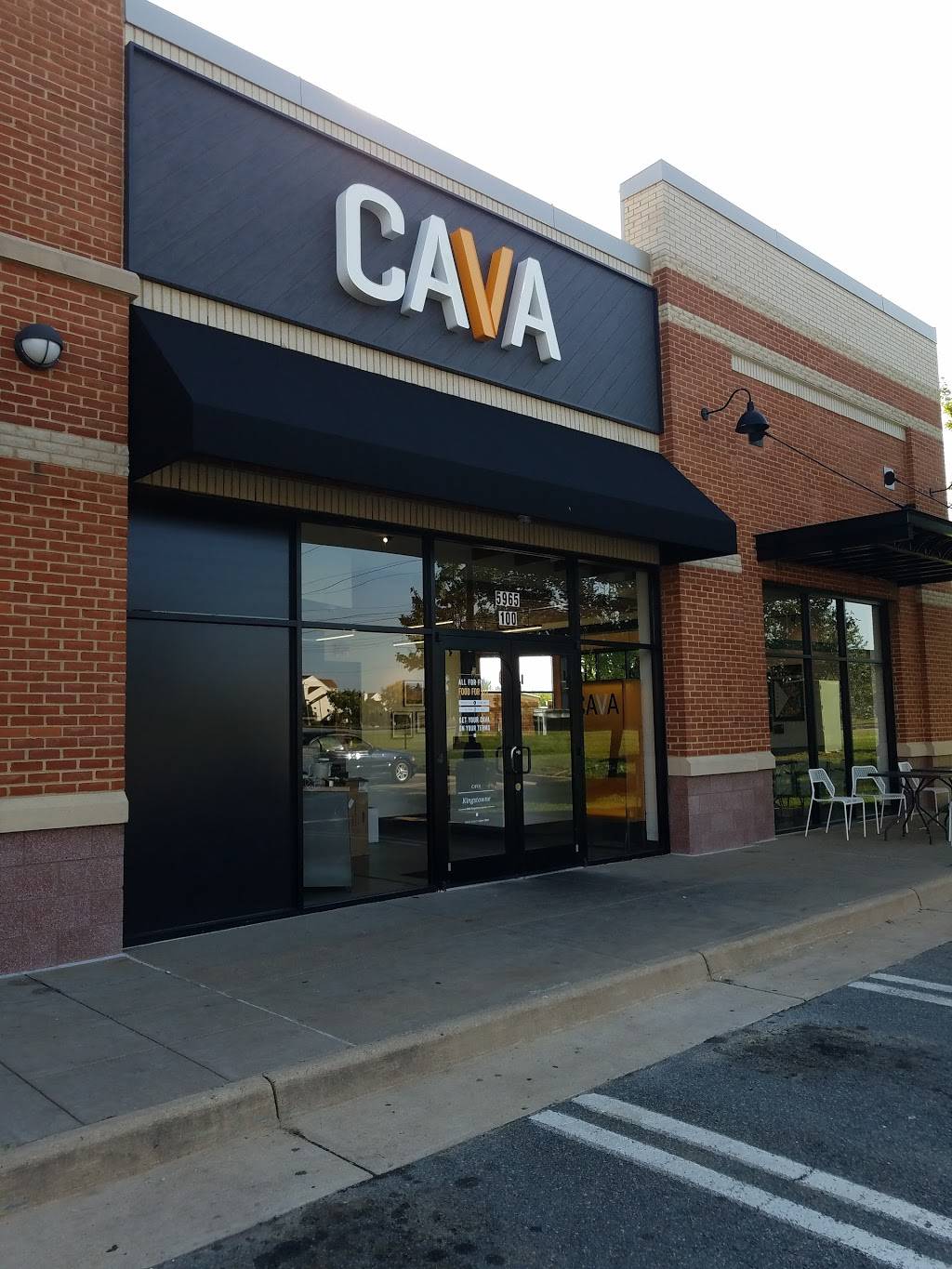 CAVA | restaurant | 5965 Kingstowne Towne Center, Suite 100, Alexandria, VA 22315, USA | 7039726191 OR +1 703-972-6191
