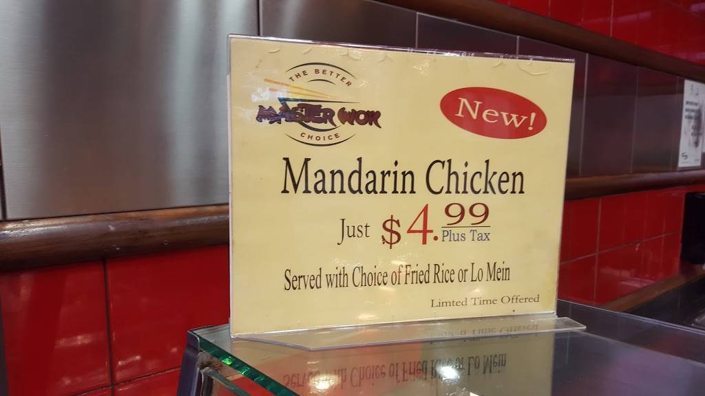 Master Wok | restaurant | 2034 Green Acres Mall, Valley Stream, NY 11581, USA | 5168254621 OR +1 516-825-4621