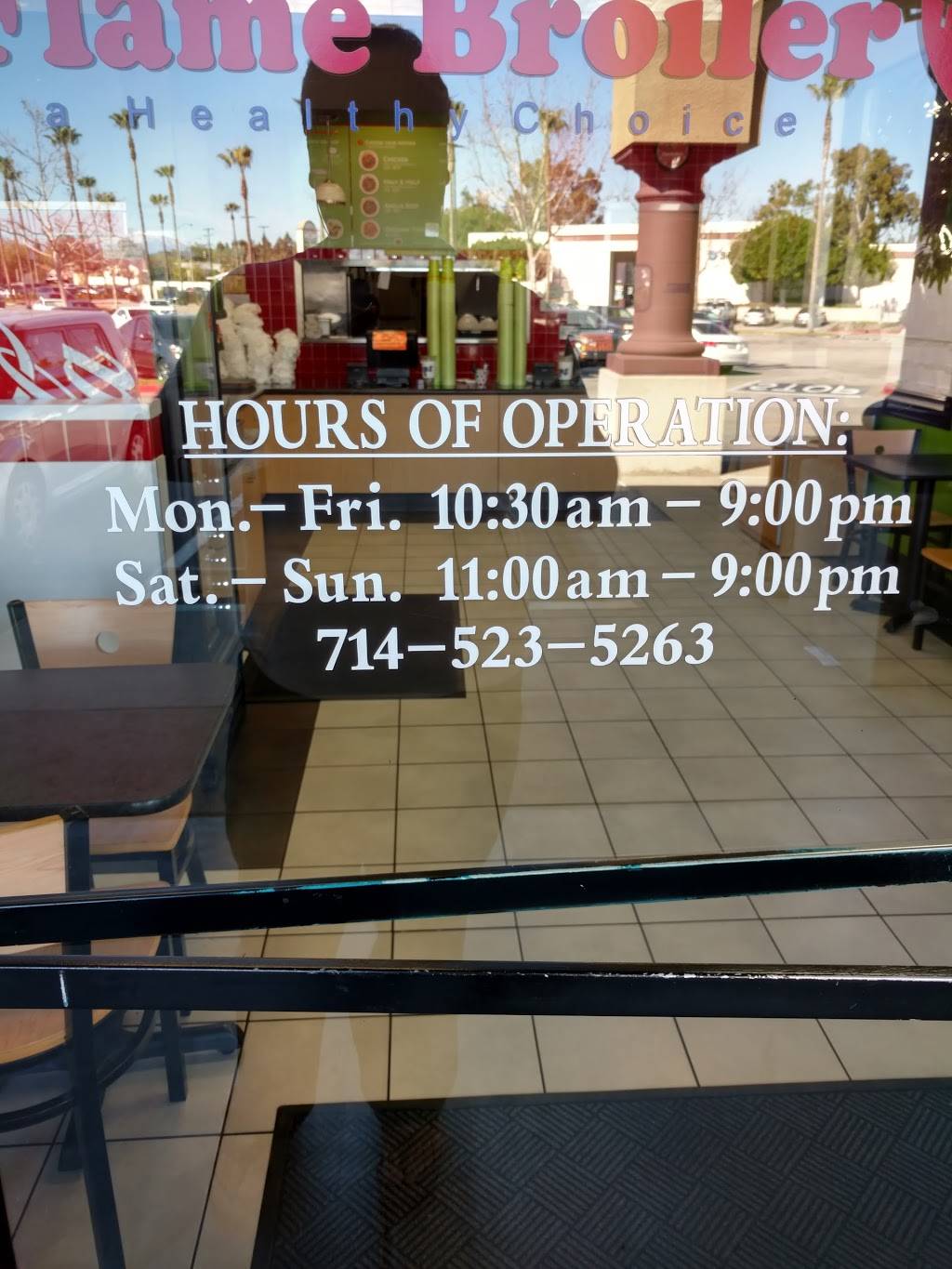 Flame Broiler | restaurant | 15110 Rosecrans Ave, La Mirada, CA 90638, USA | 7145235263 OR +1 714-523-5263