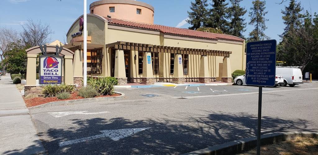 Taco Bell | meal takeaway | 950 W El Camino Real, Mountain View, CA 94040, USA | 6509654256 OR +1 650-965-4256